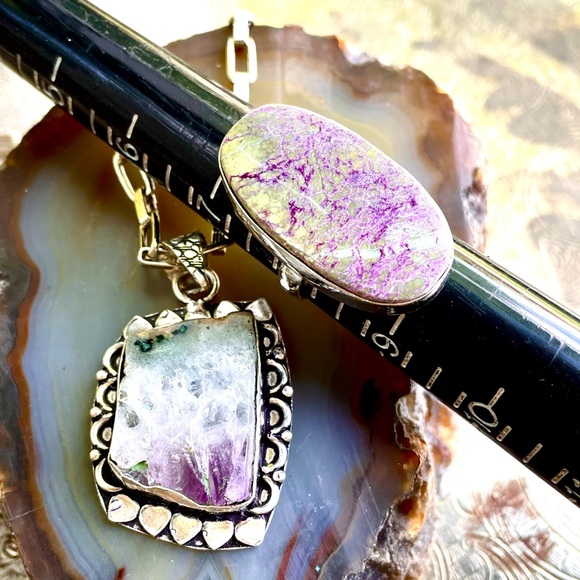 Purr Pal Lovers We Have Your Favorites Right Here ! Assorted Purple Jewelry 💟☪️ - Picture 6 of 16